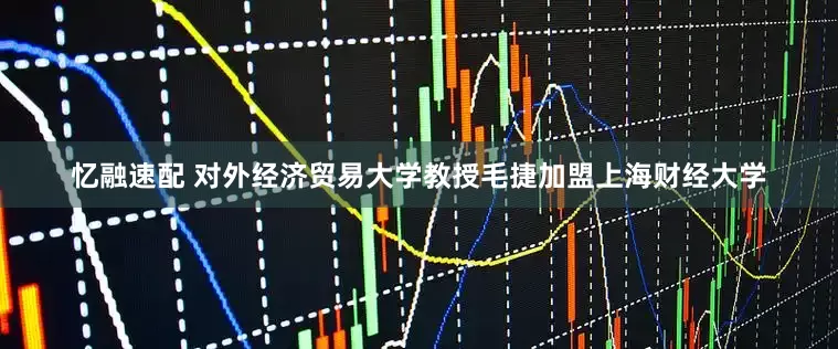 忆融速配 对外经济贸易大学教授毛捷加盟上海财经大学